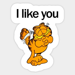 I Like You Sticker